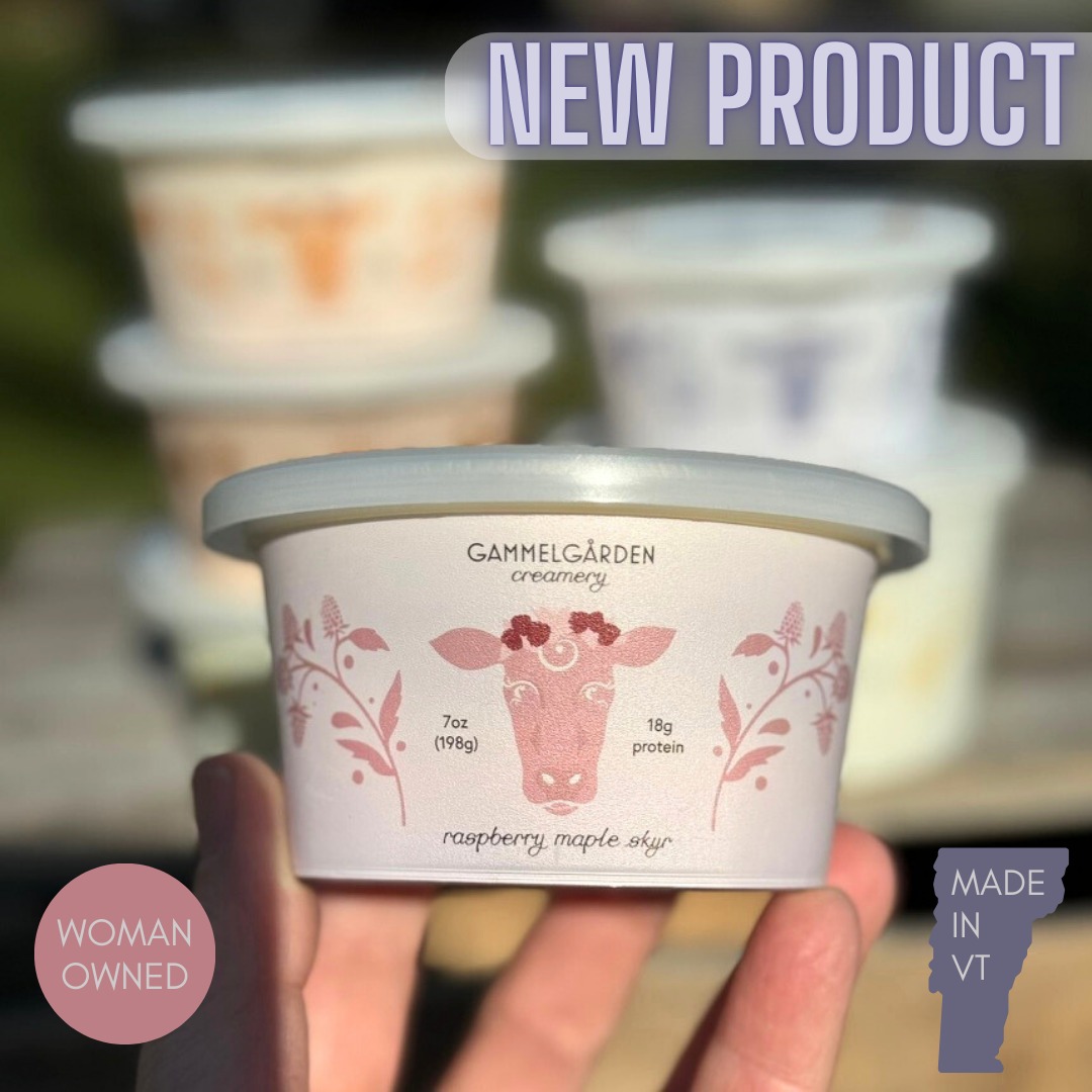 ✨ New Vendor: Gammelgården Creamery, Pownal, VT ✨
🐄 Happy cows, amazing milk. That’s what Stina Kutzer discovered back in 2004 when a surprise Jersey calf, Babette, joined the family. A few years and a growing herd later, Stina and her sister Marta turned the love for their cows into Gammelgården Creamery, a farmstead creamery in Pownal, VT. 🌾
Their signature product? Icelandic-style Skyr. Technically a soft cheese, Skyr is made with fresh, hand-skimmed milk and active cultures and it tastes like thick, creamy yogurt with a tang. Each spoonful is a blend of Vermont tradition and Nordic heritage. 🧑🌾
Flavored Skyr varieties feature local jams & preserves from @SidehillFarm and @BlakeHillPreserves. Maple options are perfectly sweetened with Vermont maple syrup. ✨
If you've read until the end, you'll also learn that the name Gammelgården is a nod to their Swedish heritage, meaning 'small, old farm.'
@gammelgardencreamery
#Gammelgarden #Skyr #VermontMade #SmallBatch #WomanOwnedBusiness #LocalFood