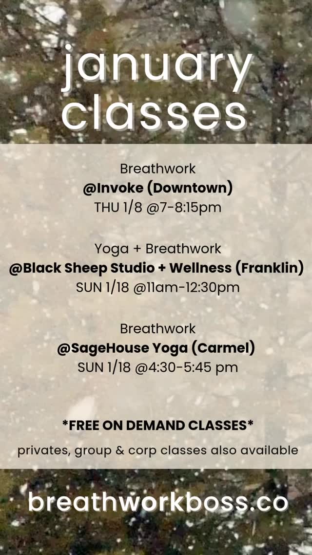 I’ll be in the area for a few weeks in January & February. So come breathe with me while you can!
Also, if you’ve considered facilitating, I’m offering a breathwork facilitator training February 20-22. DM me for details!
#breathwork #breathe #lifeisajourney #justbreathe #breathworkteacher