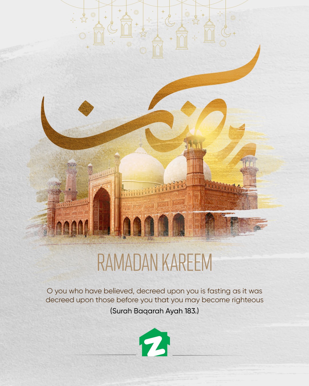 Zameen.com wishes you a blessed Ramzan
A season of mercy, kindness, and renewal. May this month bring light, peace, and endless barakah into your life. 🌙